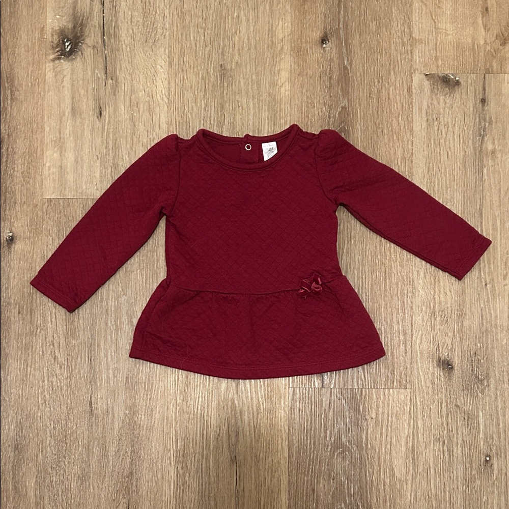 Carter’s Kids Long Sleeve Red Top